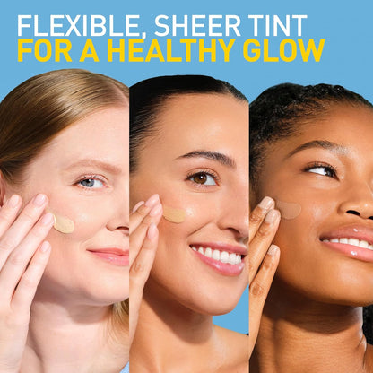 HOTCeraVe Hydrating Mineral Sunscreen SPF 30 with Sheer Tint, Tinted Mineral Sunscreen with Zinc Oxide & Titanium Dioxide, Blends Seamlessly For Healthy Glow, Light, 1.7 Oz
