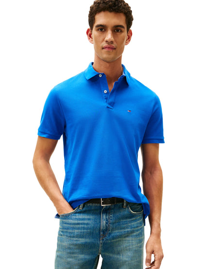 HOTTommy Hilfiger Mens Short Sleeve Cotton Pique Polo Shirt in Regular Fit