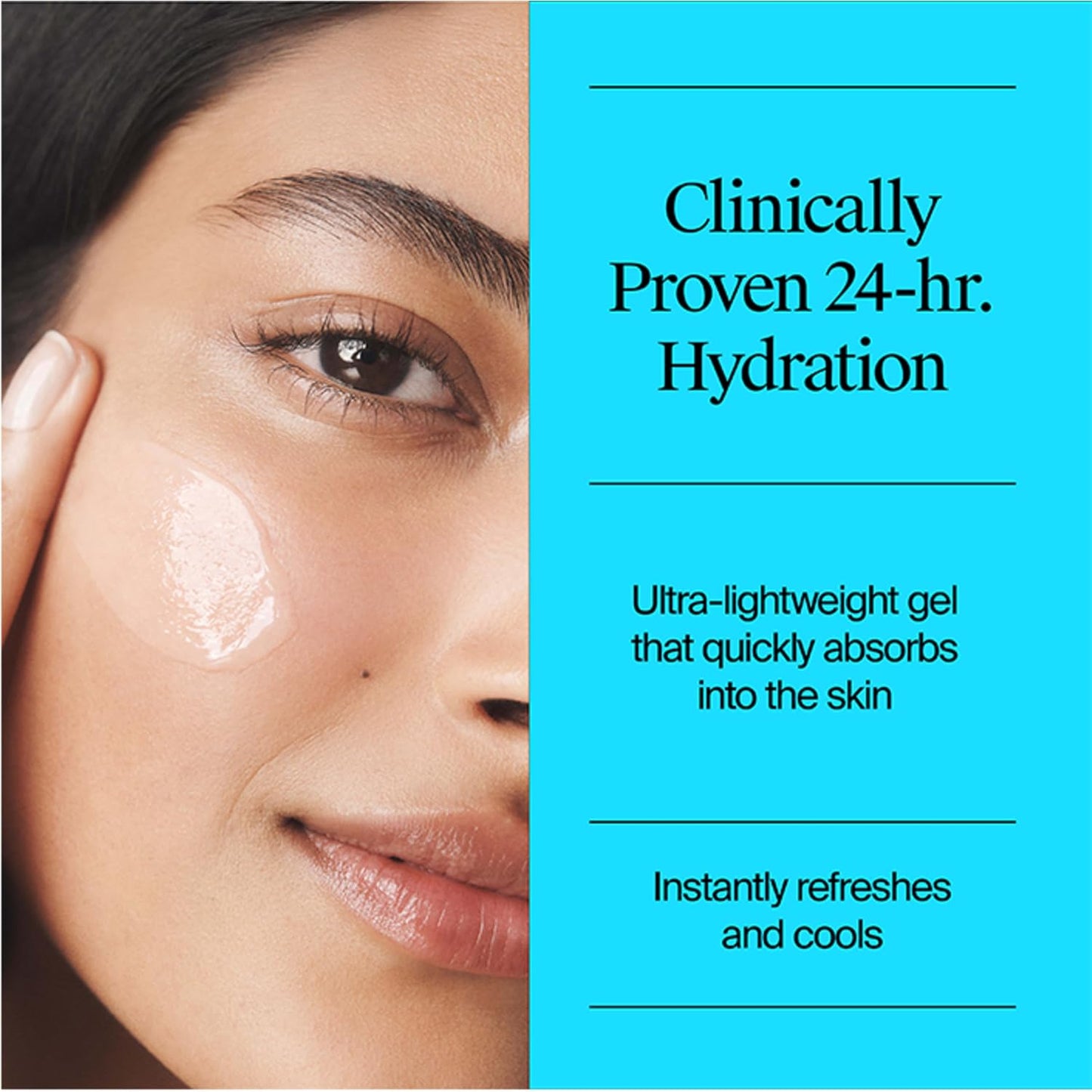 HOTNeutrogena Hydro Boost Water Gel and Hydro Boost Hydrating Gel Cleanser, for Normal to Oily Skin, Facial Moisturizer 1.7 fl oz and Trial-Size Facial Cleanser 0.5 fl oz