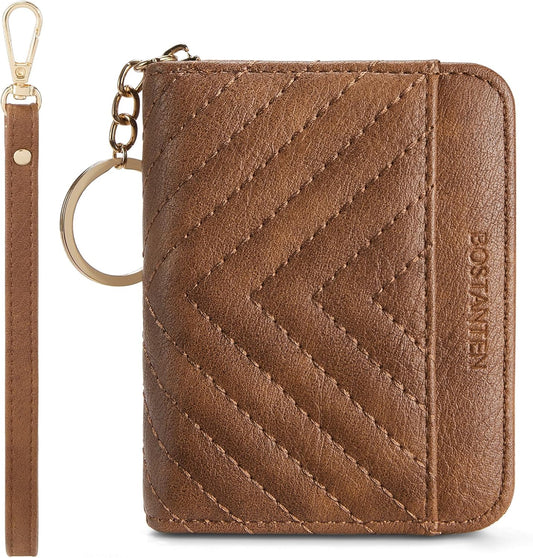 HOTBOSTANTEN Small Sling Bag for Women ＆ Leather Wallet Women RFID Blocking Credit Card Holder
