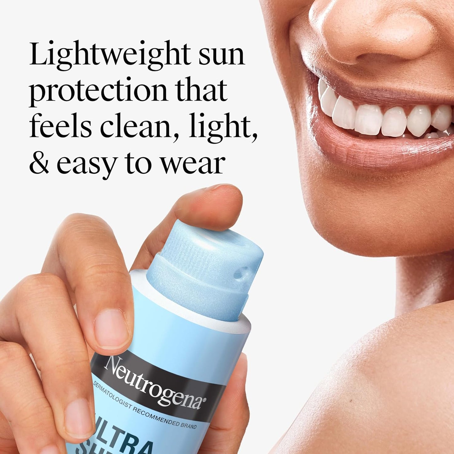 HOTNeutrogena Ultra Sheer Dry Touch Sunscreen Spray SPF 70 Broad Spectrum UVA UVB Protection Lightweight Water Resistant up to 80 Minutes PABA Oxybenzone Free, 3-pack of 5 oz