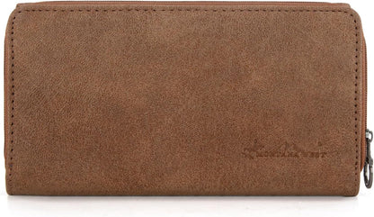 HOTMontana West Aztec Wallet for Women Western Whipstitch Womens Wallet Card Holder Wallet MW1332-W010BR