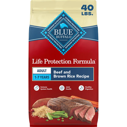 HOTBlue Buffalo Life Protection Formula Chicken Adult Dry Dog Food, 34 lb | Real Chicken #1 Ingredient, Supports Immunity with Antioxidant-Rich LifeSource Bits, Promotes Healthy Muscle Development