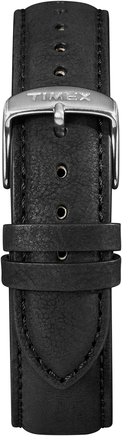 HOTTimex Men's IQ+ Move 20mm Quick-Release Leather Strap