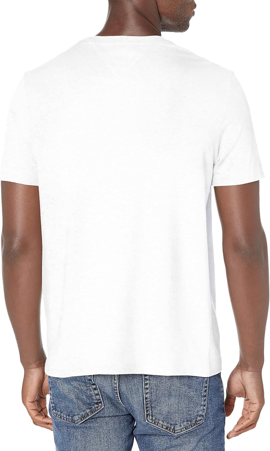 HOTTommy Hilfiger Men's Essential Short Sleeve Cotton Crewneck Pocket T-Shirt