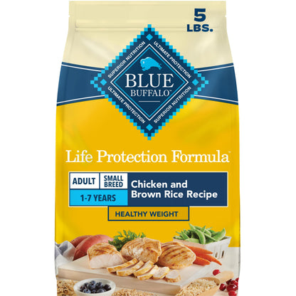 HOTBlue Buffalo Life Protection Formula Chicken Small Breed Dry Dog Food, 5 lb | Real Chicken #1 Ingredient, Antioxidant-Rich LifeSource Bits, Supports Higher Energy Needs, Formulated for Small Breed Dogs