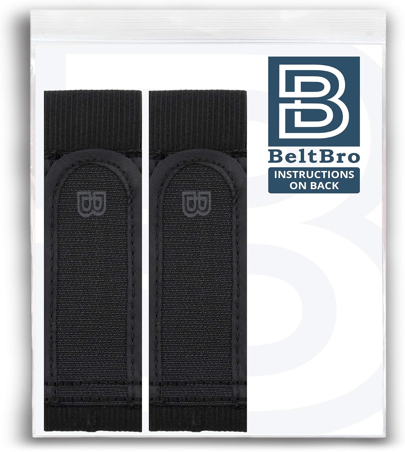 HOTBeltBro Titan No Buckle Elastic Belt For Men — Fits 1.5 Inch Belt Loops, Comfortable and Easy To Use