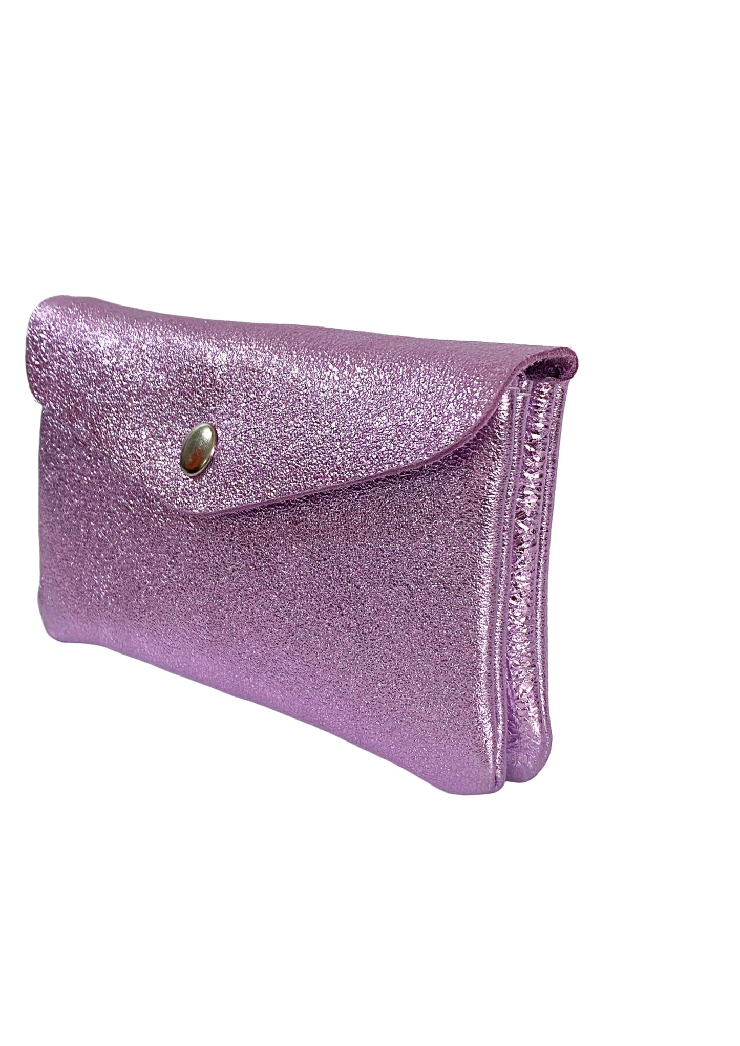 HOTGenuine Leather Card Holder Wallet for Women, Compact Wallet with Snap Closure and Zipper Pocket, (gold)