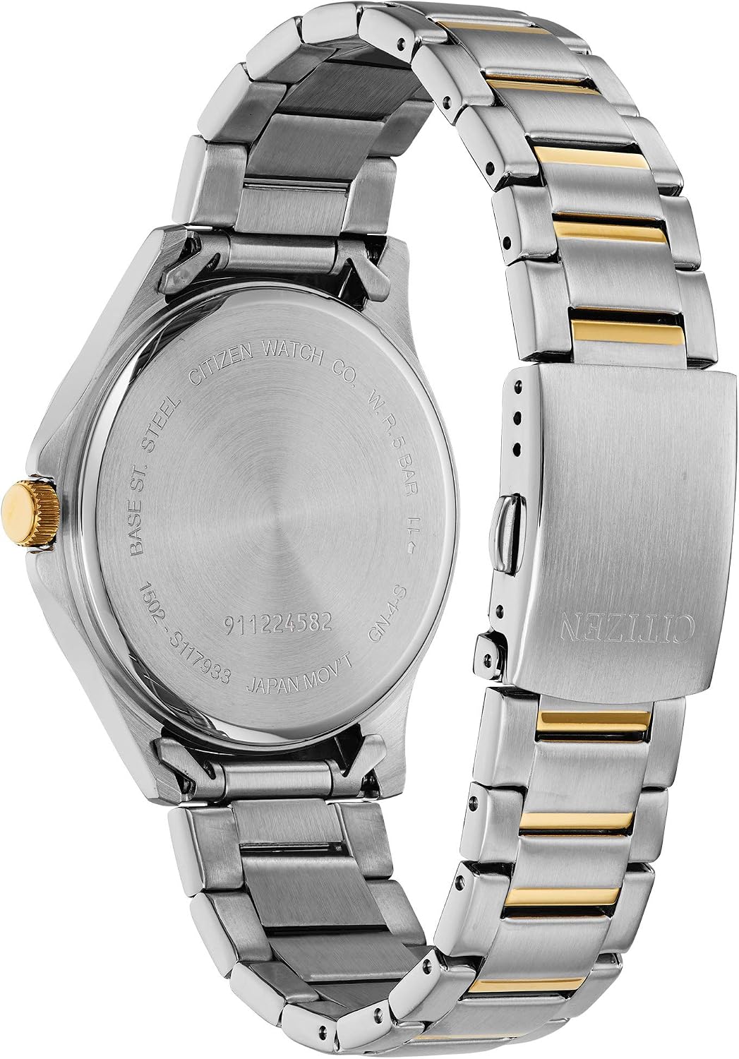 HOTCitizen Quartz Mens Watch, Stainless Steel