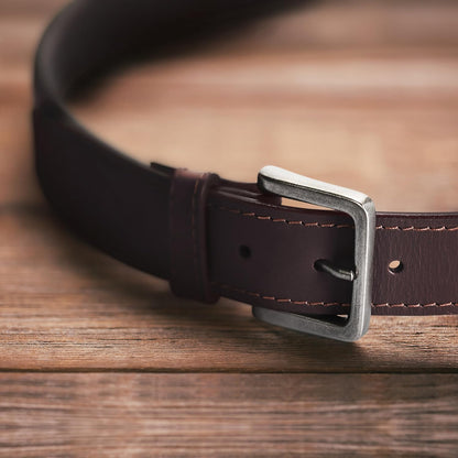 HOTWrangler Men’s Leather Belt, Country Casual Every Day Belt for Jeans