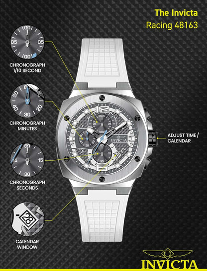 HOTInvicta Racing Men 47mm dial VD57 Quartz