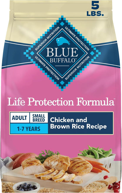 HOTBlue Buffalo Life Protection Formula Chicken Small Breed Dry Dog Food, 5 lb | Real Chicken #1 Ingredient, Antioxidant-Rich LifeSource Bits, Supports Higher Energy Needs, Formulated for Small Breed Dogs