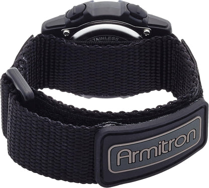 HOTArmitron Sport Unisex Digital Chronograph Nylon Strap Watch, 45-7004