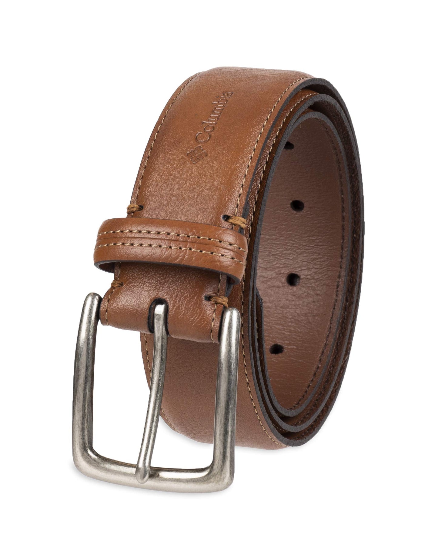 HOTColumbia Men's Casual Everyday Leather Belt – Jeans, Chinos and Daily Wear
