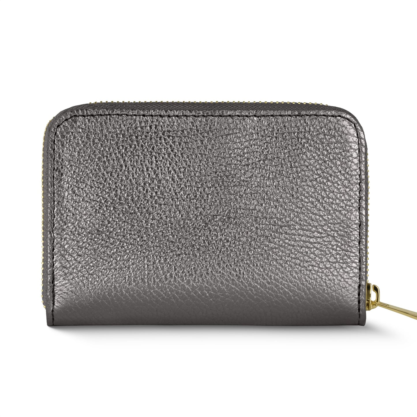 HOTMetallic Calf Leather Wallet