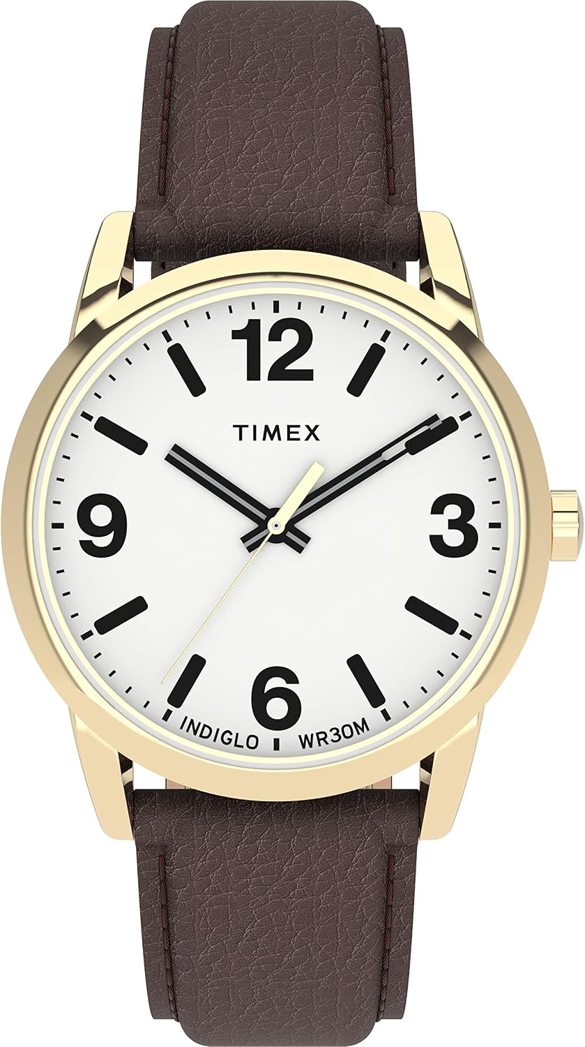 HOTTimex Easy Reader Leather Strap 38mm Watch