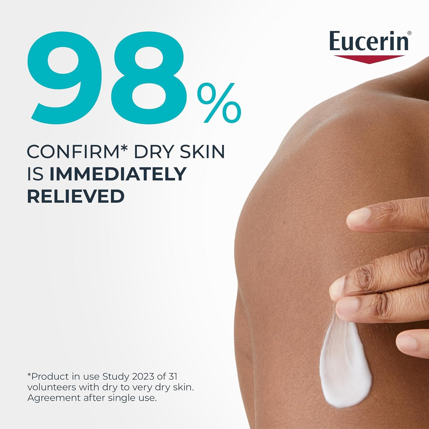 HOTEucerin Advanced Repair Lotion, Urea Enriched, Unscented Body Lotion for Dry Skin With Triple Moisturizing Complex, 16.9 FL OZ Bottle