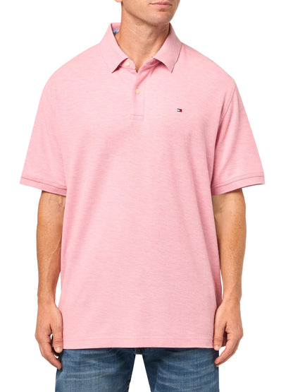 HOTTommy Hilfiger Men's Short Sleeve Moisture Wicking Stretch Polo Shirt With Quick Dry + Uv Protection