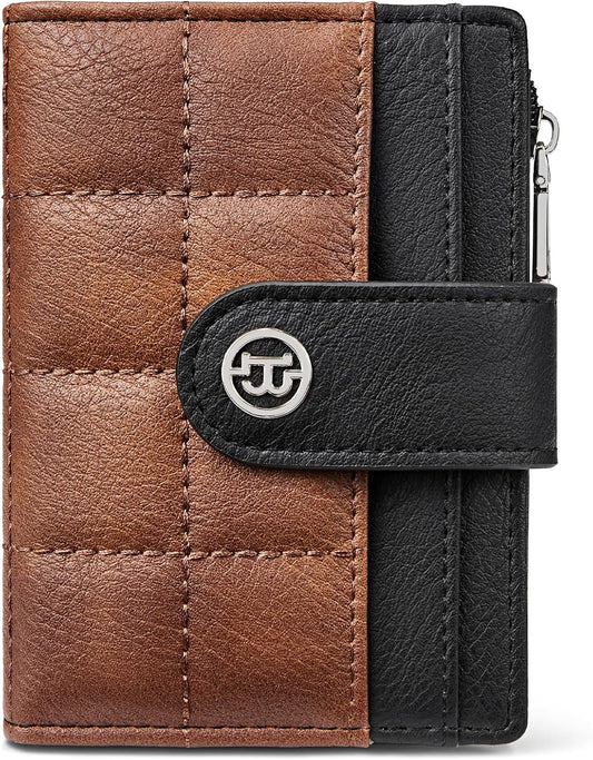 HOTBOSTANTEN Quilted Crossbody Bags for Women ＆ Small Wallet for Women Leather RFID Blocking Card Holder