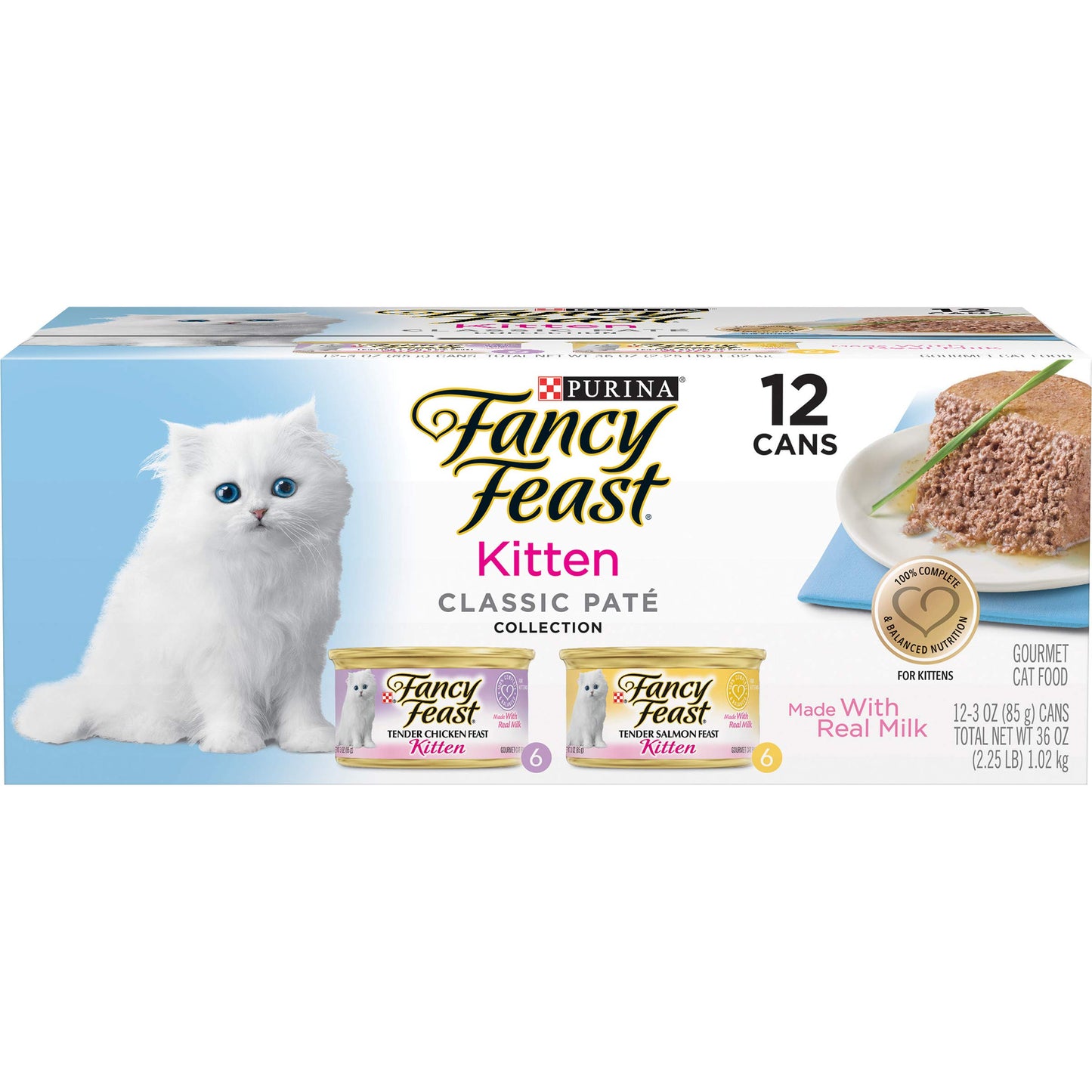 HOTPurina Fancy Feast Gourmet Wet Cat Food Variety Pack, Petites Gravy Collection, break-apart tubs, 24 servings - (Pack of 12) 2.8 oz. Tubs