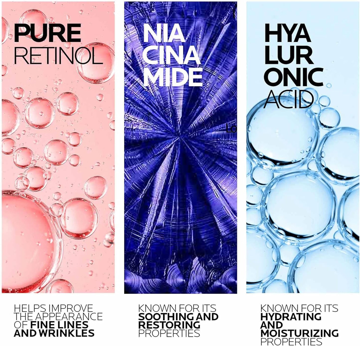 HOTPure Retinol Face Serum with Niacinamide (Vitamin B3) & Hyaluronic Acid | Gentle Anti-Aging Retinol Serum