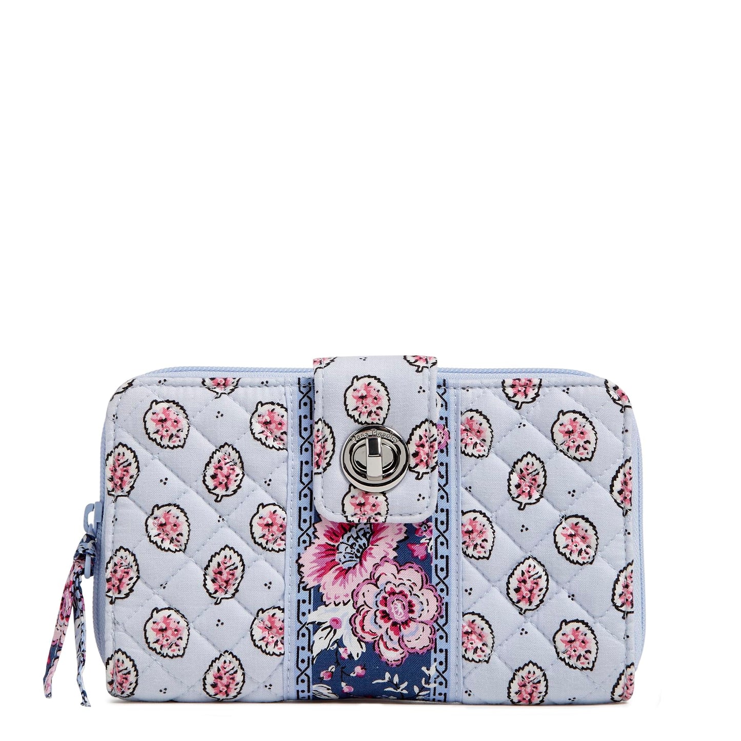 HOTCotton Turnlock Wallet With Rfid Protection