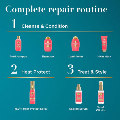 HOTOGX Bond Protein Repair 450°F Heat Protect Spray for Hair 6.5 Fl Oz