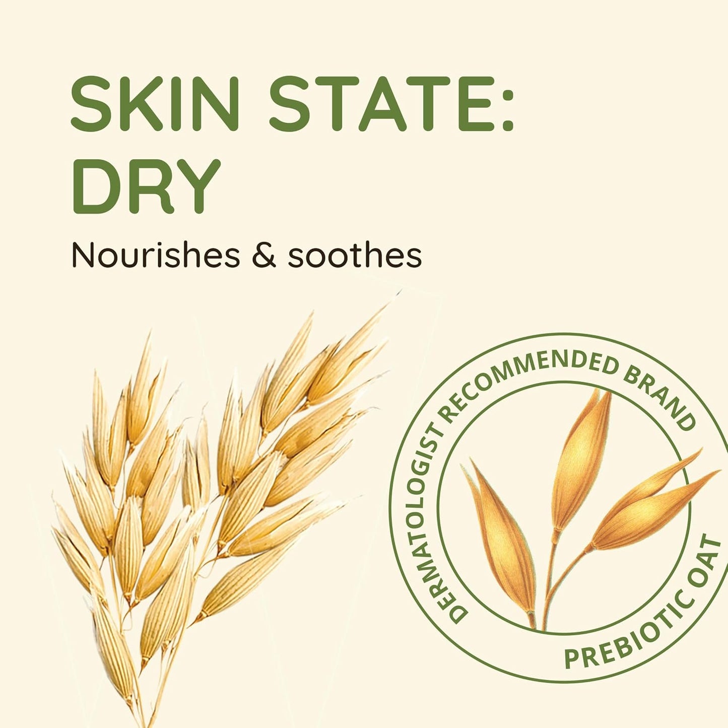 HOTAveeno Daily Moisturizing Body Wash for Sensitive Skin + Prebiotic Oat, Gently Cleanses, Nourishes & Feels Moisturizing Dry Skin, Light Fragrance, Refill Pouch, 36 fl. oz