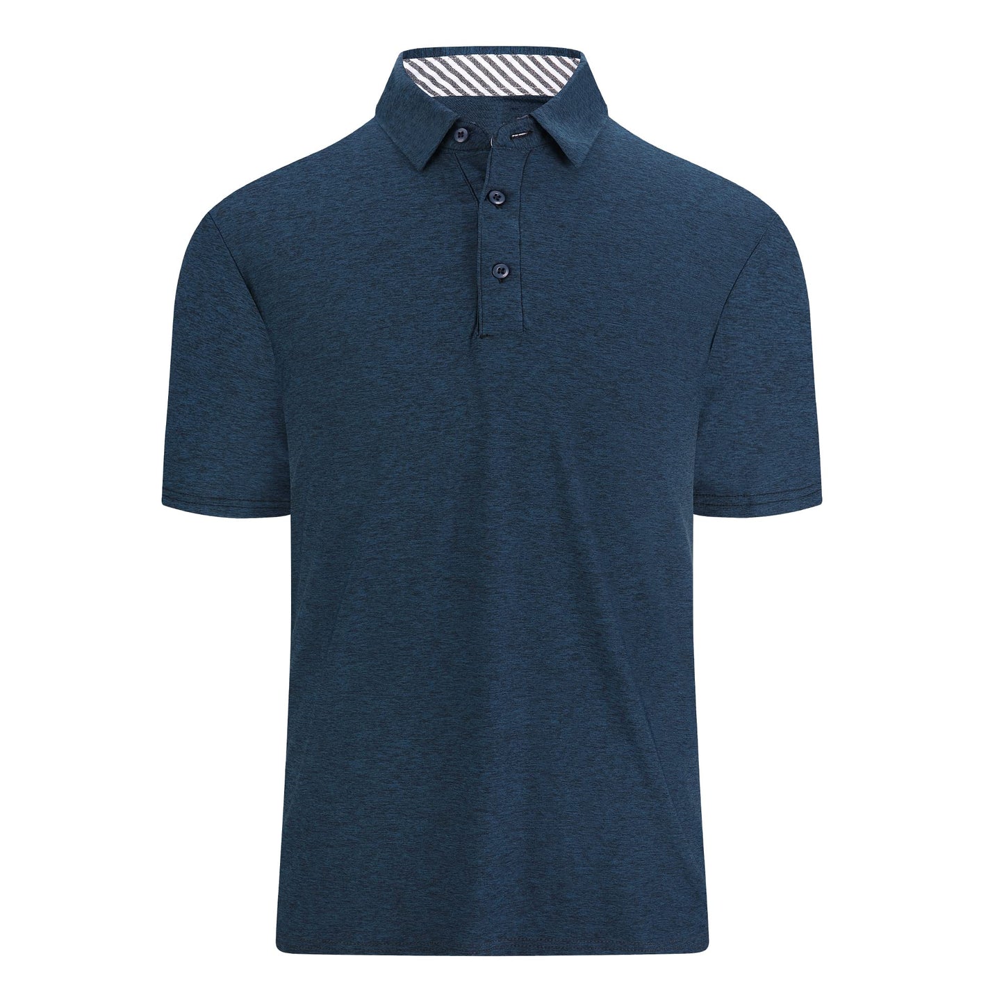 HOTDamipow Premium Golf Shirts for Men Dry Fit Performance Polo Short Sleeve Collared Shirt