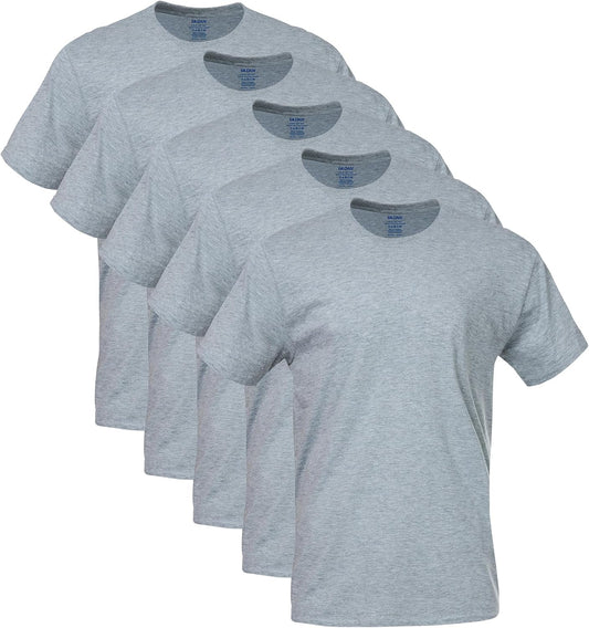 HOTGildan Men's Crew T-Shirts, Multipack, Style G1100