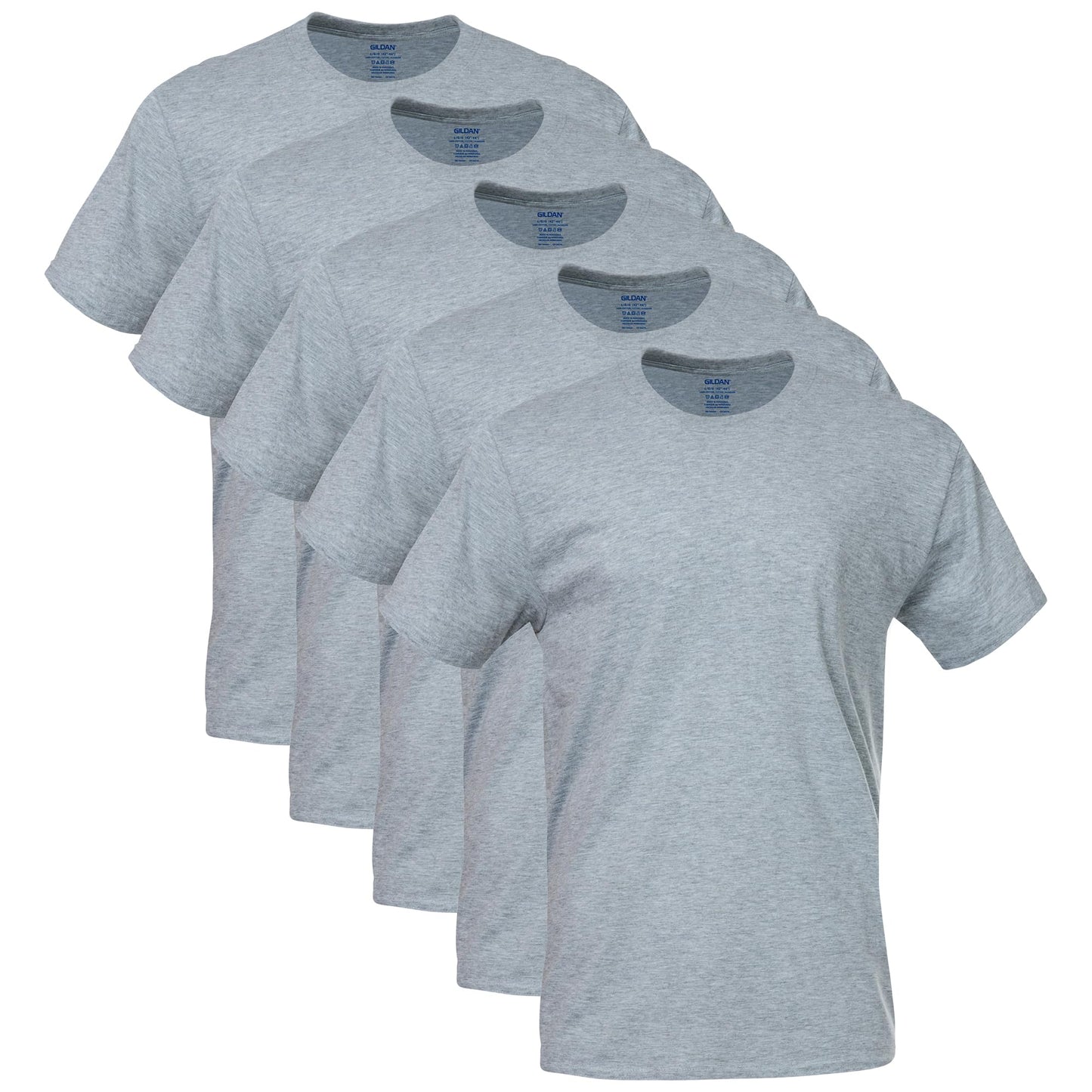 HOTGildan Men's Crew T-Shirts, Multipack, Style G1100
