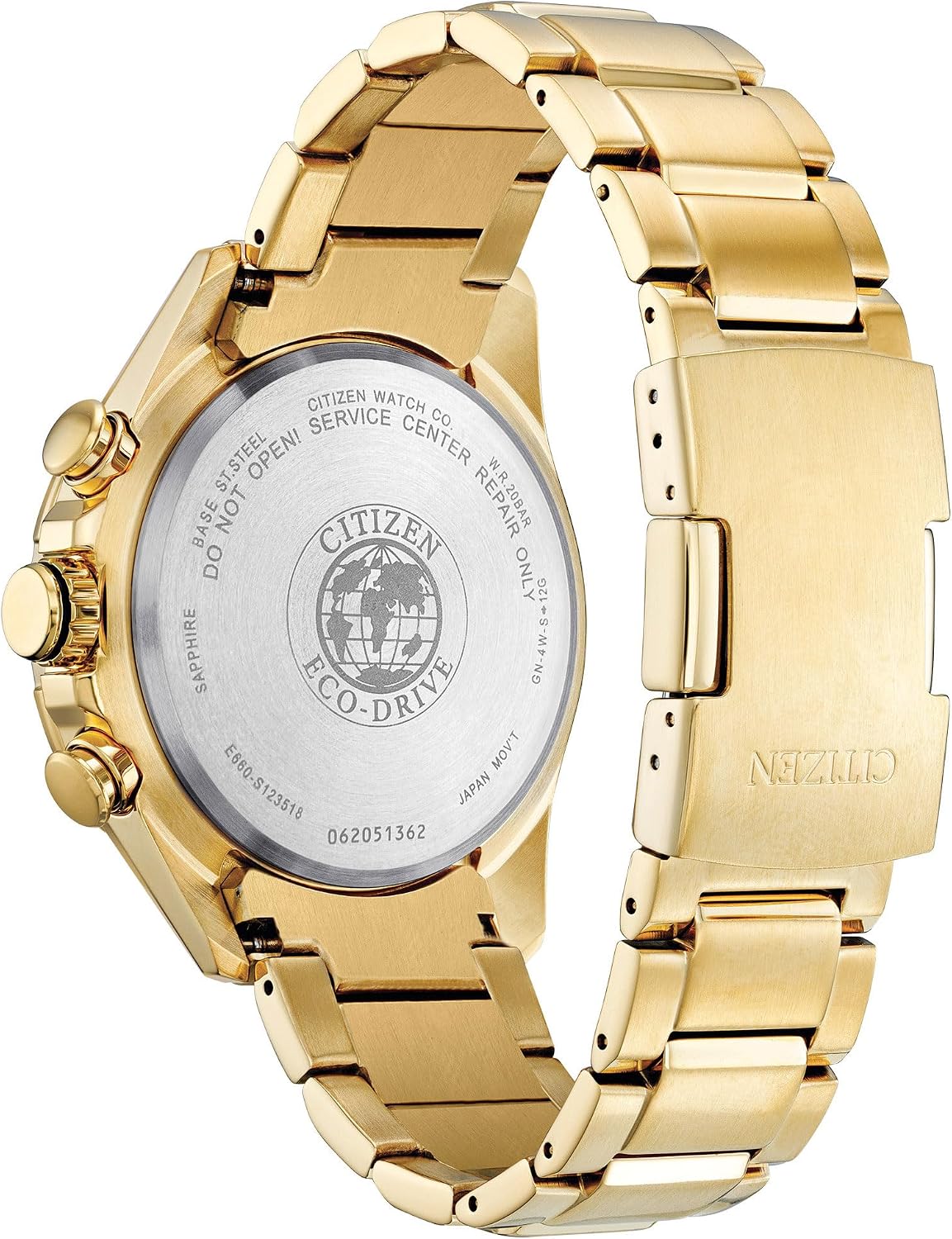 HOTCitizen Men's Eco-Drive Sport Luxury PCAT Chronograph Watch