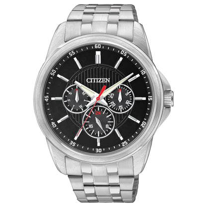 HOTCitizen Quartz Mens Watch, Stainless Steel, Classic