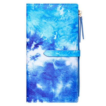 HOTBadiya Ultra Slim Wallet Credit Card Holder Thin Bifold Clutch Wallets with Zipper Pocket for Women