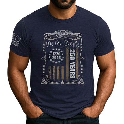 HOTAmerican 250th Anniversary Shirts, Mens Patriotic Shirts | Celebrate 250 years of history with these patriotic shirts, featuring vintage designs and soft, comfortable fabric