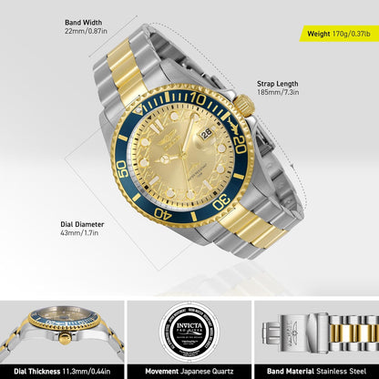 HOTInvicta Men's Pro Diver Quartz Watch