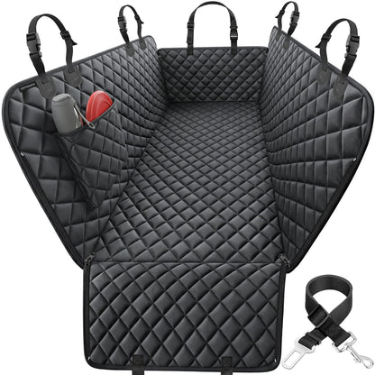 HOTURPOWER Dog Car Seat Cover for Pets 100% Waterproof Seat Cover Hammock 600D Heavy Duty Scratch Proof Nonslip Durable Soft Back Seat Covers for Cars and SUVs