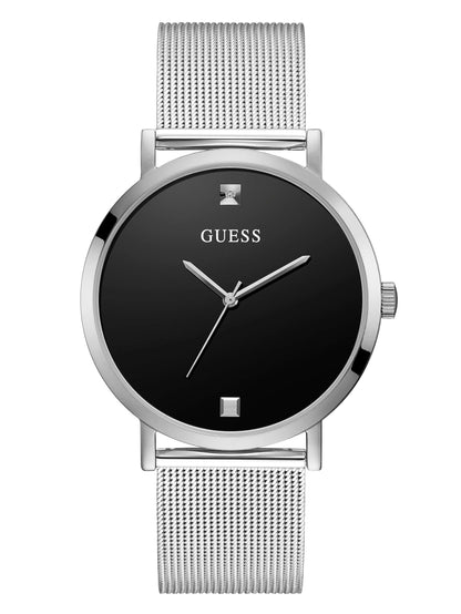 HOTGuess Stainless Steel Genuine Diamond Dial Watch