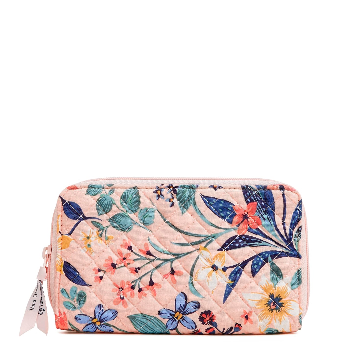 HOTVera Bradley womens Cotton Deluxe Travel Wallet With Rfid Protection