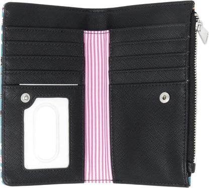 HOTLoungefly Disney The Nightmare Before Christmas Allover Print Bi-fold Wallet