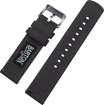 HOTBARTON Canvas Quick Release Watch Band Straps
