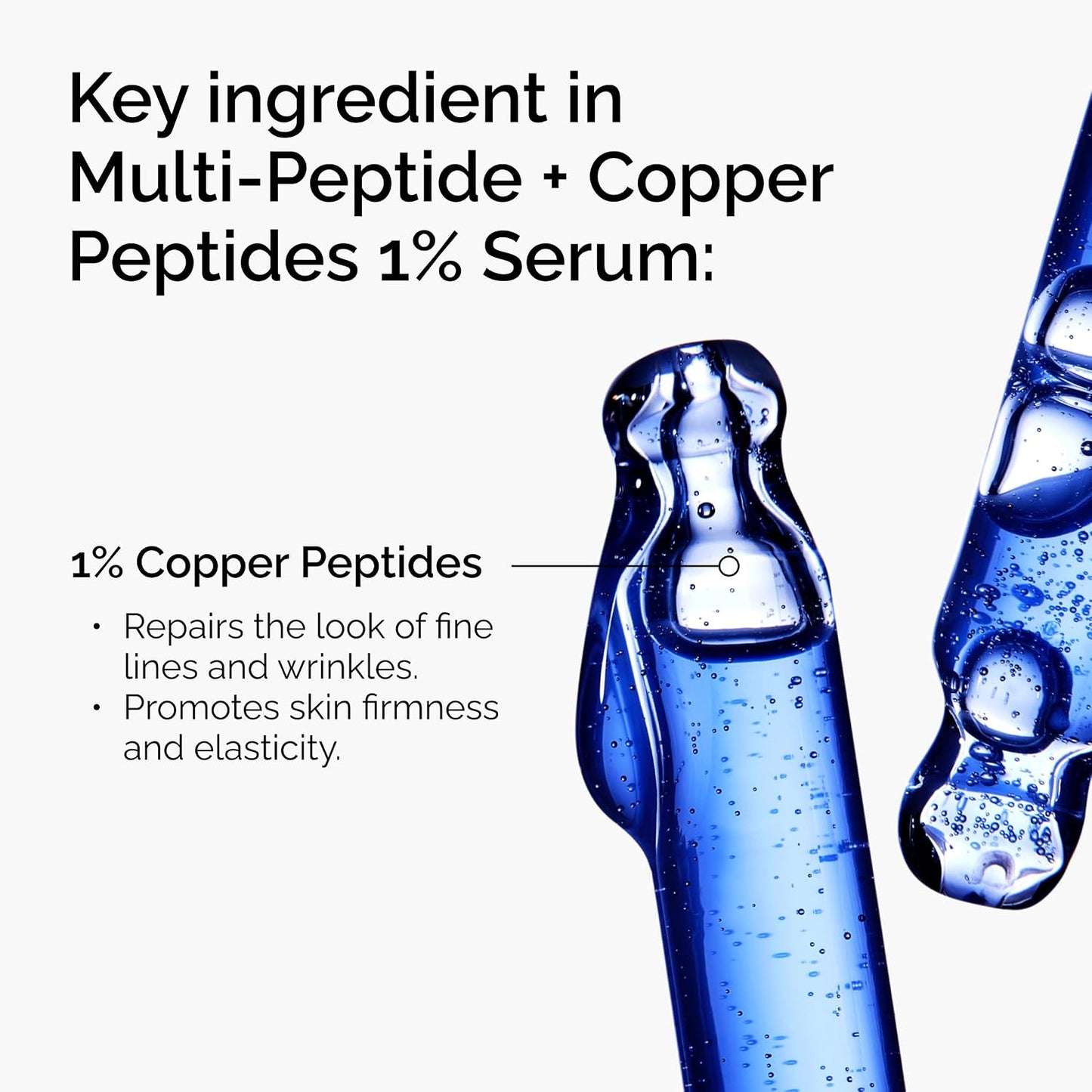 HOTThe Ordinary Multi-Peptide + Copper Peptides 1%, GHK-Cu Anti-Aging Serum for Fine Lines and Skin Elasticity
