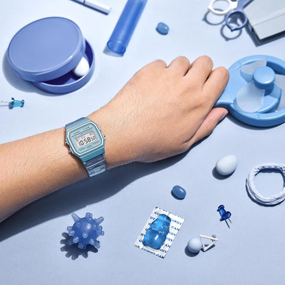 HOTCasio F91W Series | Digital Watch | Water Resistant | LED Light | 1/100 SEC Stopwatch | Regular Time Keeping (HR, Min, SEC, PM, Date, Day) | Daily Alarm | Lightweight | 7 Year Battery
