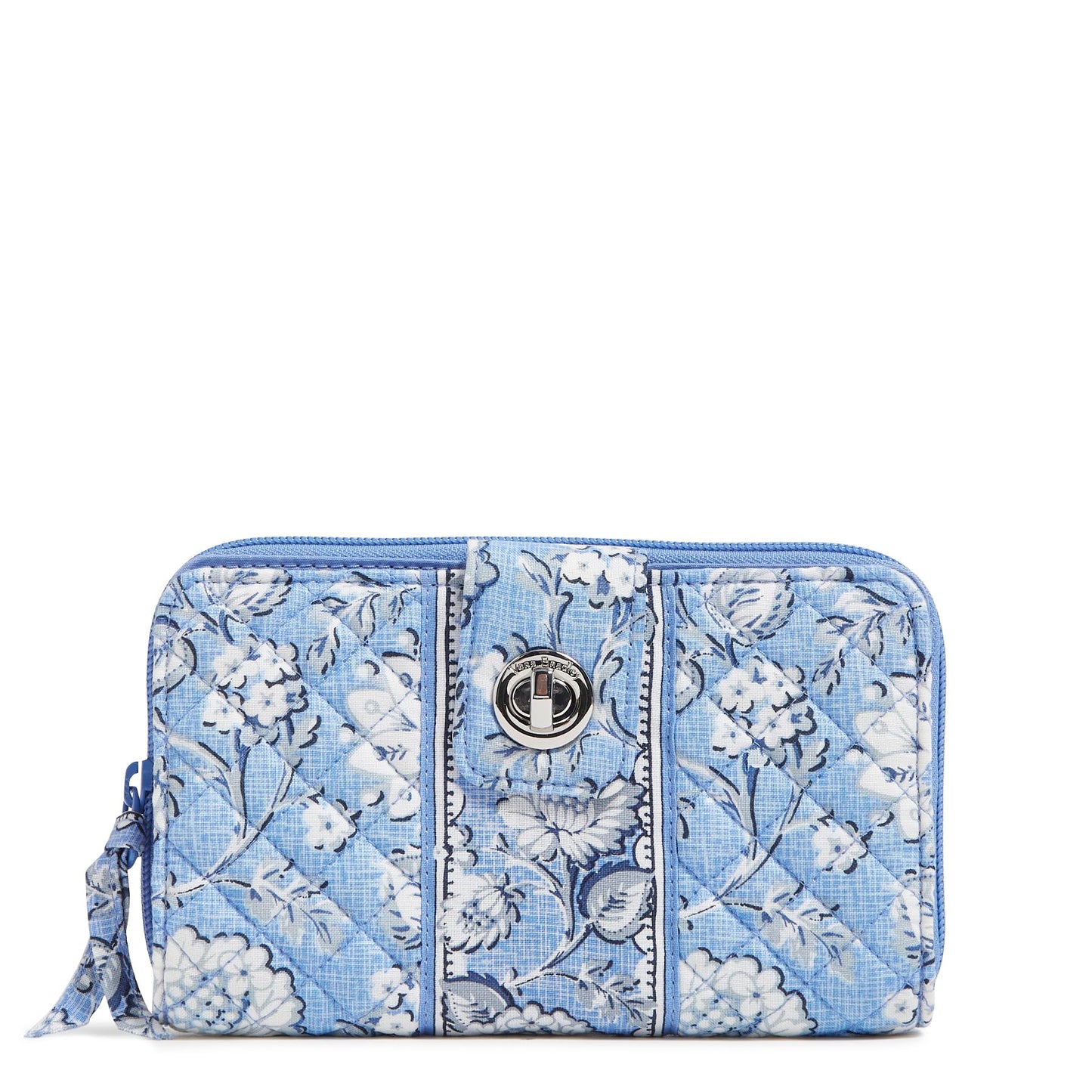 HOTCotton Turnlock Wallet With Rfid Protection