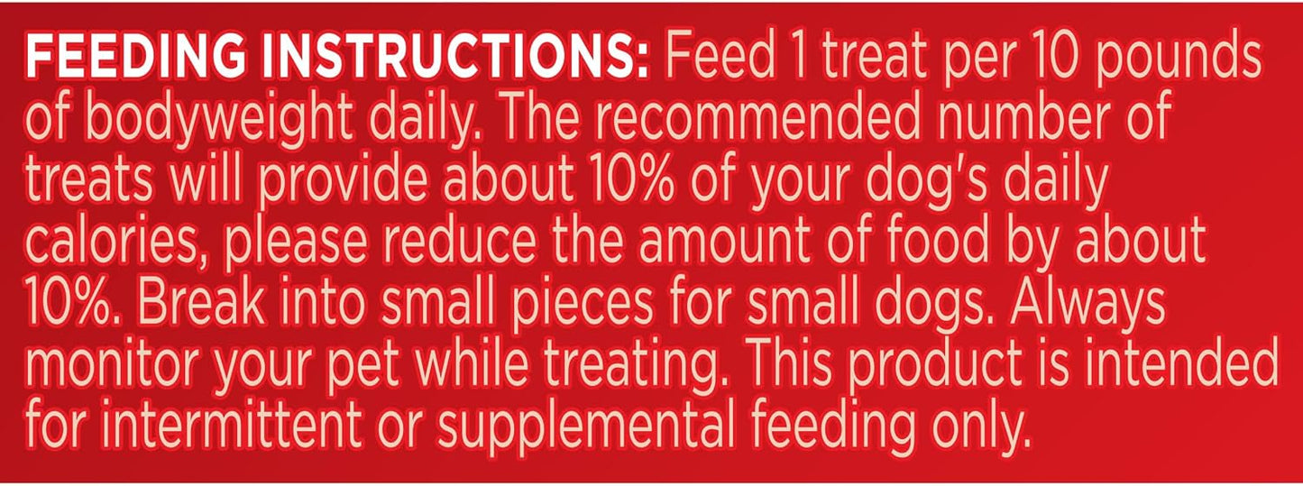 HOTMilk-Bone Soft & Chewy Dog Treats, Made with Real Beef & Filet Mignon, 25 Ounce Canister