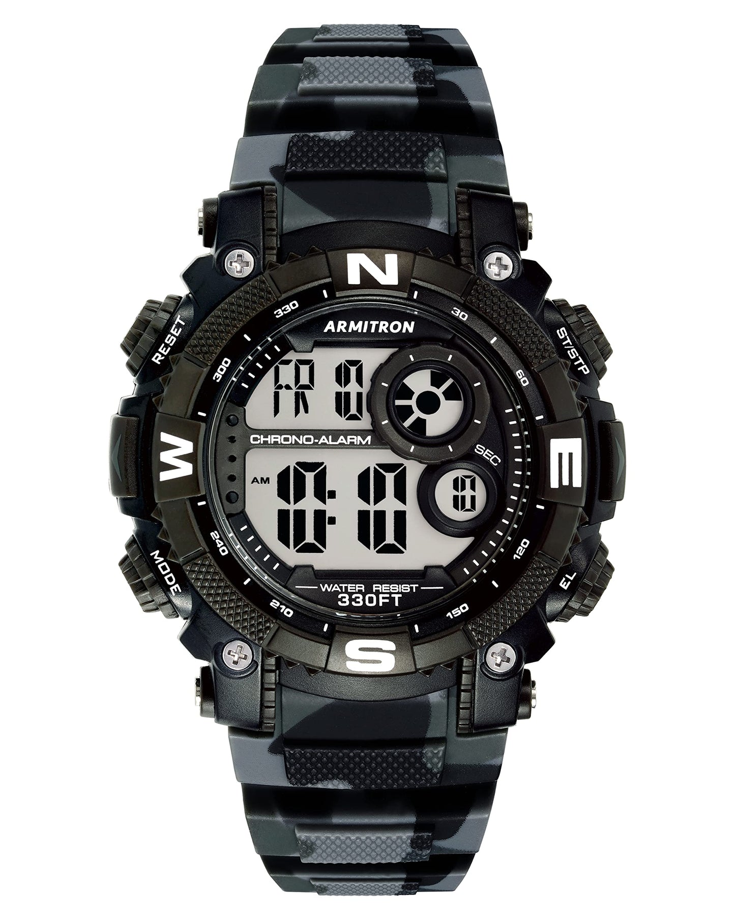 HOTArmitron Sport Men's Digital Chronograph Resin Strap Watch, 40/8284
