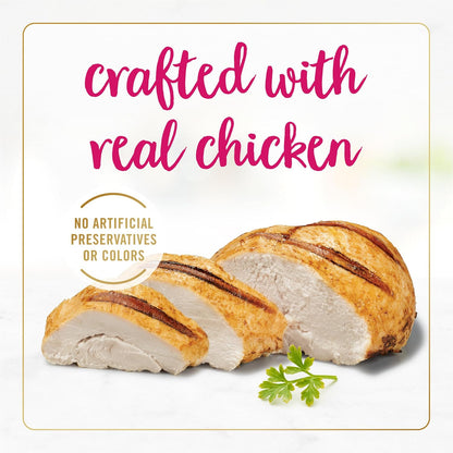 HOTFancy Feast Chicken Feast Classic Pate Collection Grain Free Wet Cat Food Multi-Pack - (Pack of 24) 3 oz. Pull-Top Cans