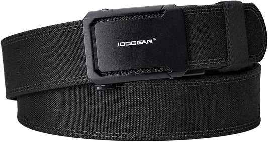 HOTIDOGEAR SPORTS Quick-Adjust Tactical Ratchet Belt | Heavy-Duty 1000D Nylon for EDC, CCW & Duty Use