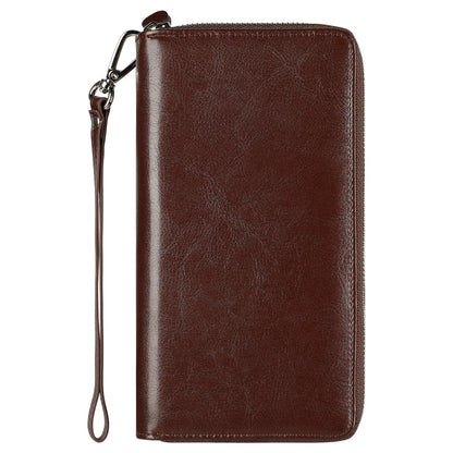HOTLavemi Small Compact Women Wallet RFID Blocking Genuine Leather Bifold Purse with ID Windows