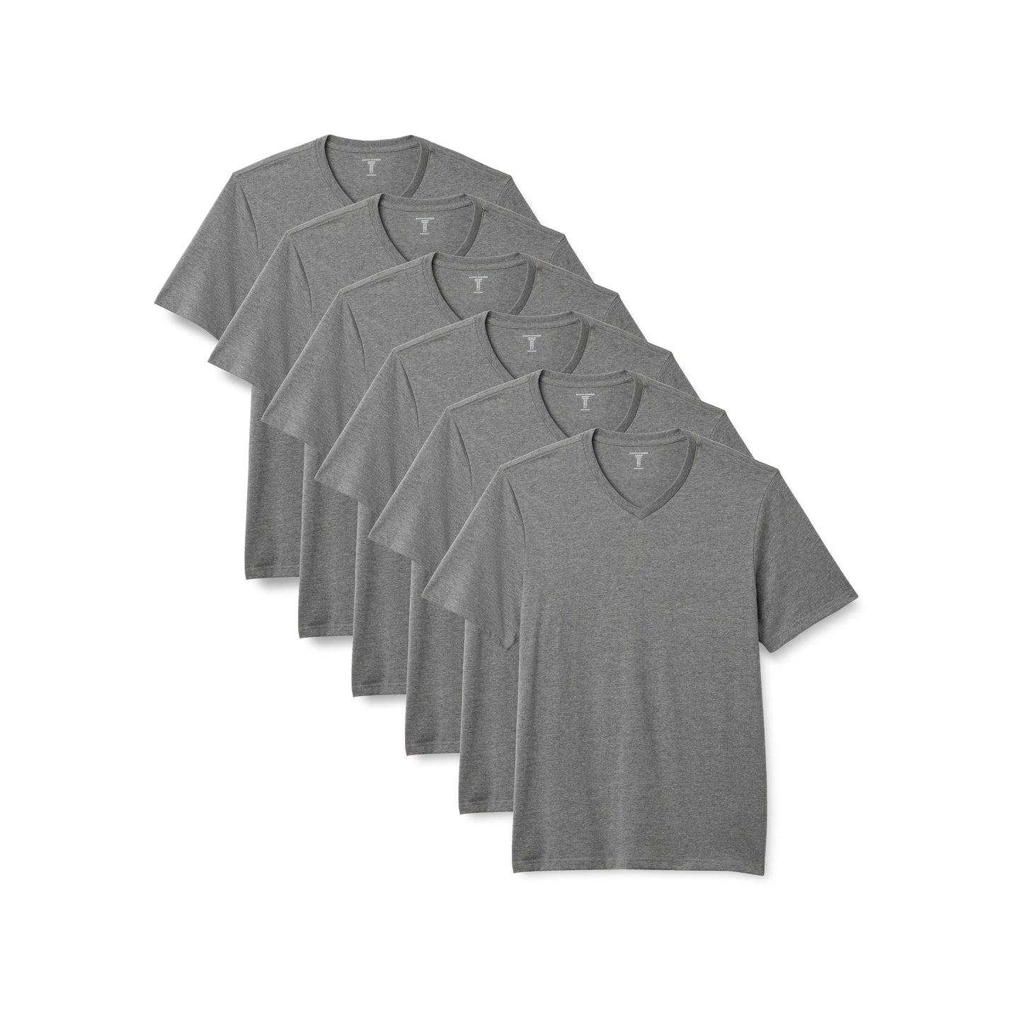 HOTAmazon Essentials Men's Regular-Fit Short-Sleeve T-Shirt, Pack of 6